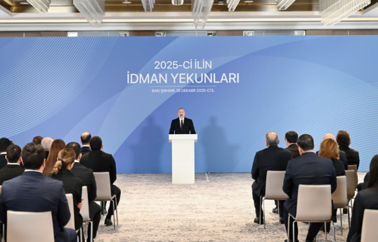 Azerbaijani President: In 2025, the number of medals won by our athletes reached a record high