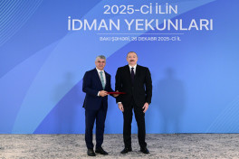 President Ilham Aliyev attended ceremony dedicated to 2025 sports results-PHOTO -UPDATED 