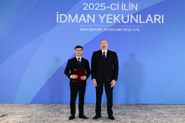 President Ilham Aliyev attended ceremony dedicated to 2025 sports results-PHOTO -UPDATED 