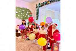 Initiated by Leyla Aliyeva, New Year celebrations for children organized in Ganja