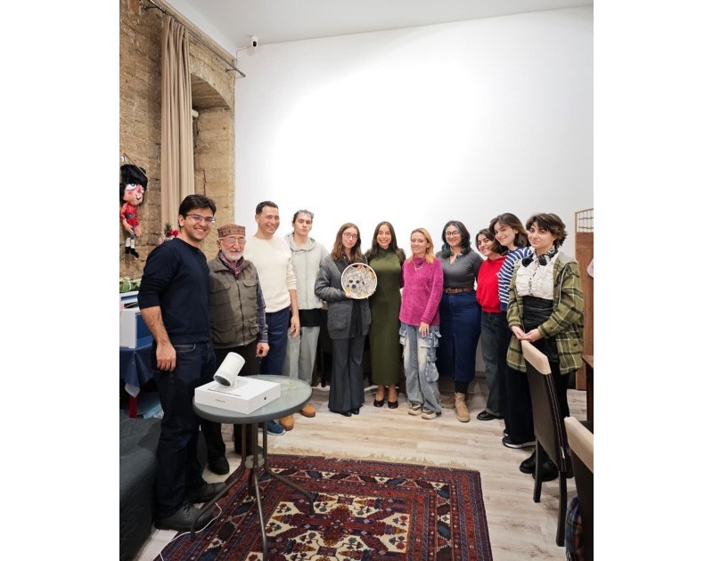Leyla Aliyeva visits “ANIMAFILM Studio”