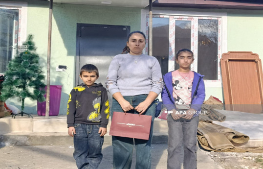 Azerbaijan relocates next group of former IDPs to village of Vangli in Aghdara, families receive house keys-PHOTO -UPDATED-1 