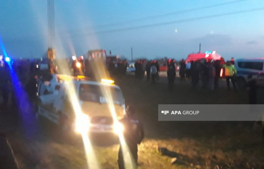 Two killed after wedding convoy car plunges into canal in Azerbaijan