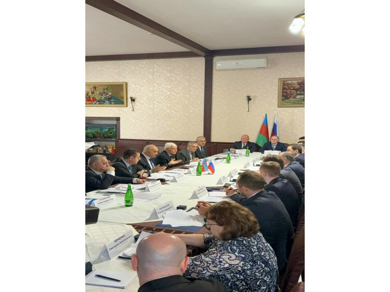 Azerbaijan and Russia discussed division of water resources of Samur River, and signed a final protocol -PHOTO 