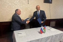 Azerbaijan and Russia discussed division of water resources of Samur River, and signed a final protocol -PHOTO 