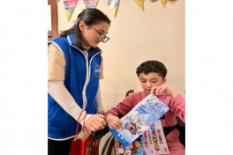 At Leyla Aliyeva’s initiative, New Year celebrations for children organized at Mingachevir Children's Neurological Sanatorium