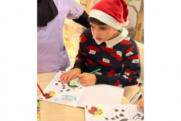 At Leyla Aliyeva’s initiative, New Year celebrations for children organized at Mingachevir Children's Neurological Sanatorium