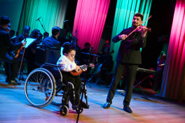 Leyla Aliyeva and Alena Aliyeva visit DOST Center for Inclusive Development and Creativity-PHOTO 