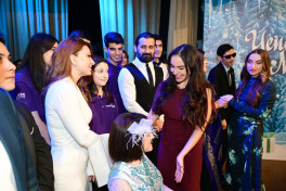 Leyla Aliyeva and Alena Aliyeva visit DOST Center for Inclusive Development and Creativity-PHOTO 