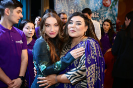 Leyla Aliyeva and Alena Aliyeva visit DOST Center for Inclusive Development and Creativity-PHOTO 