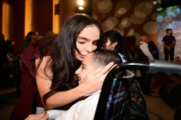 Leyla Aliyeva and Alena Aliyeva visit DOST Center for Inclusive Development and Creativity-PHOTO 