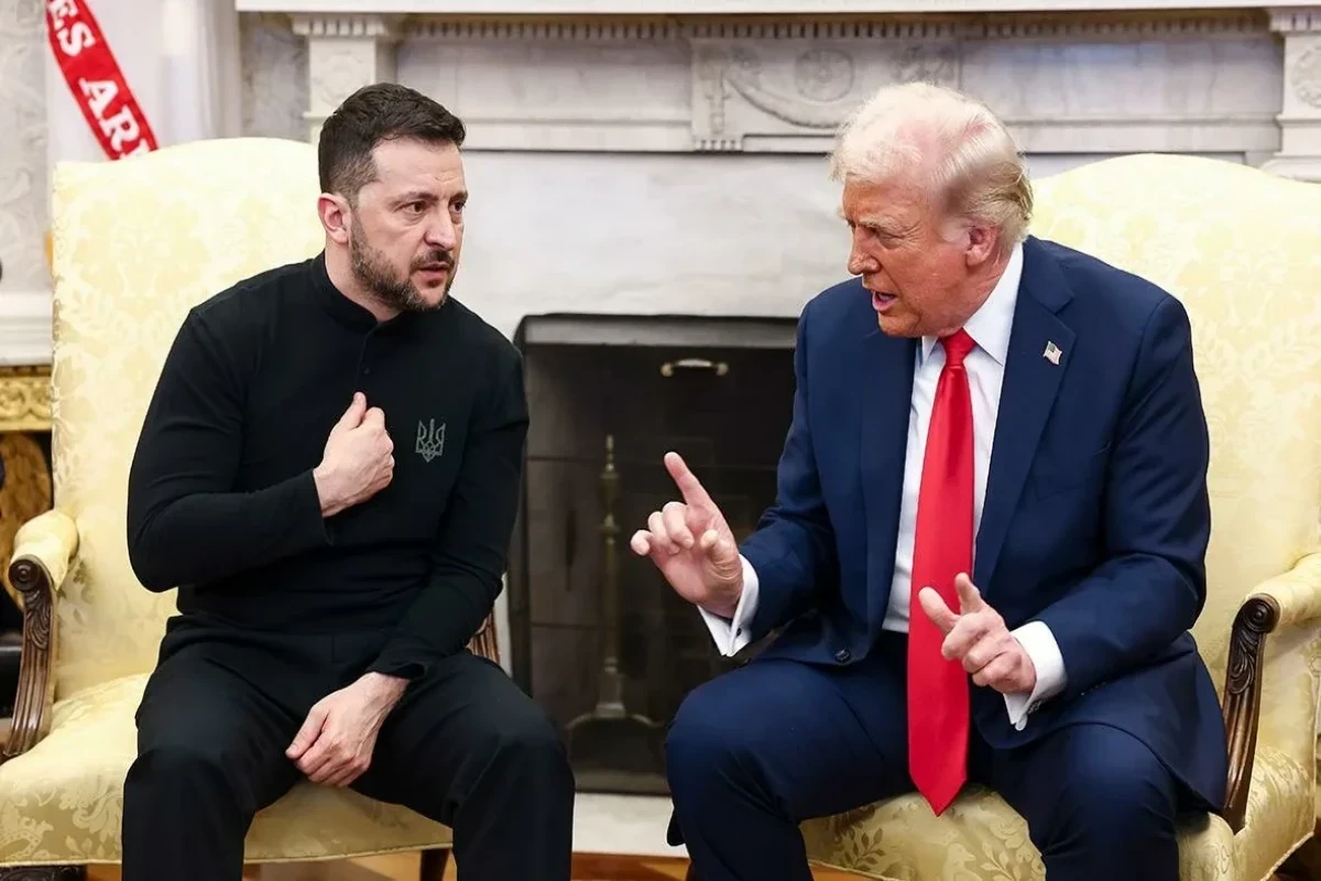 Trump and Zelensky