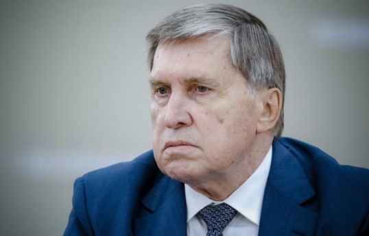 Russian President Vladimir Putin's aide, Yuri Ushakov