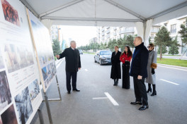 President Ilham Aliyev visited Baku White City-UPDATED 