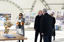 President Ilham Aliyev visited Baku White City-UPDATED 
