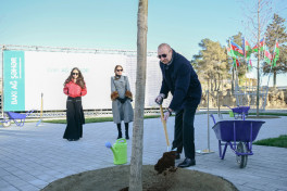 President Ilham Aliyev visited Baku White City-UPDATED 