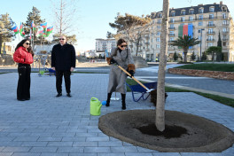 President Ilham Aliyev visited Baku White City-UPDATED 