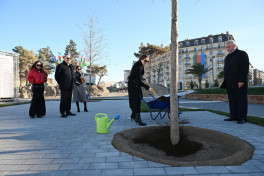 President Ilham Aliyev visited Baku White City-UPDATED 