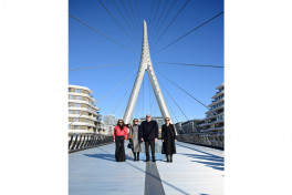 President Ilham Aliyev visited Baku White City-UPDATED 