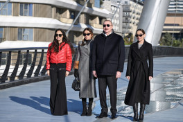 President Ilham Aliyev visited Baku White City-UPDATED 
