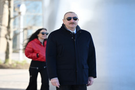 President Ilham Aliyev visited Baku White City-UPDATED 