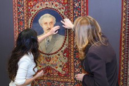 Vice-President of Heydar Aliyev Foundation Leyla Aliyeva visits Azerbaijan National Carpet Museum