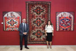 Vice-President of Heydar Aliyev Foundation Leyla Aliyeva visits Azerbaijan National Carpet Museum