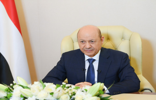 Yemen’s Presidential Leadership Council chief Rashad al-Alimi