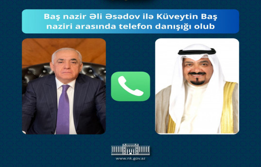 Azerbaijan, Kuwait leaders review relations in phone call