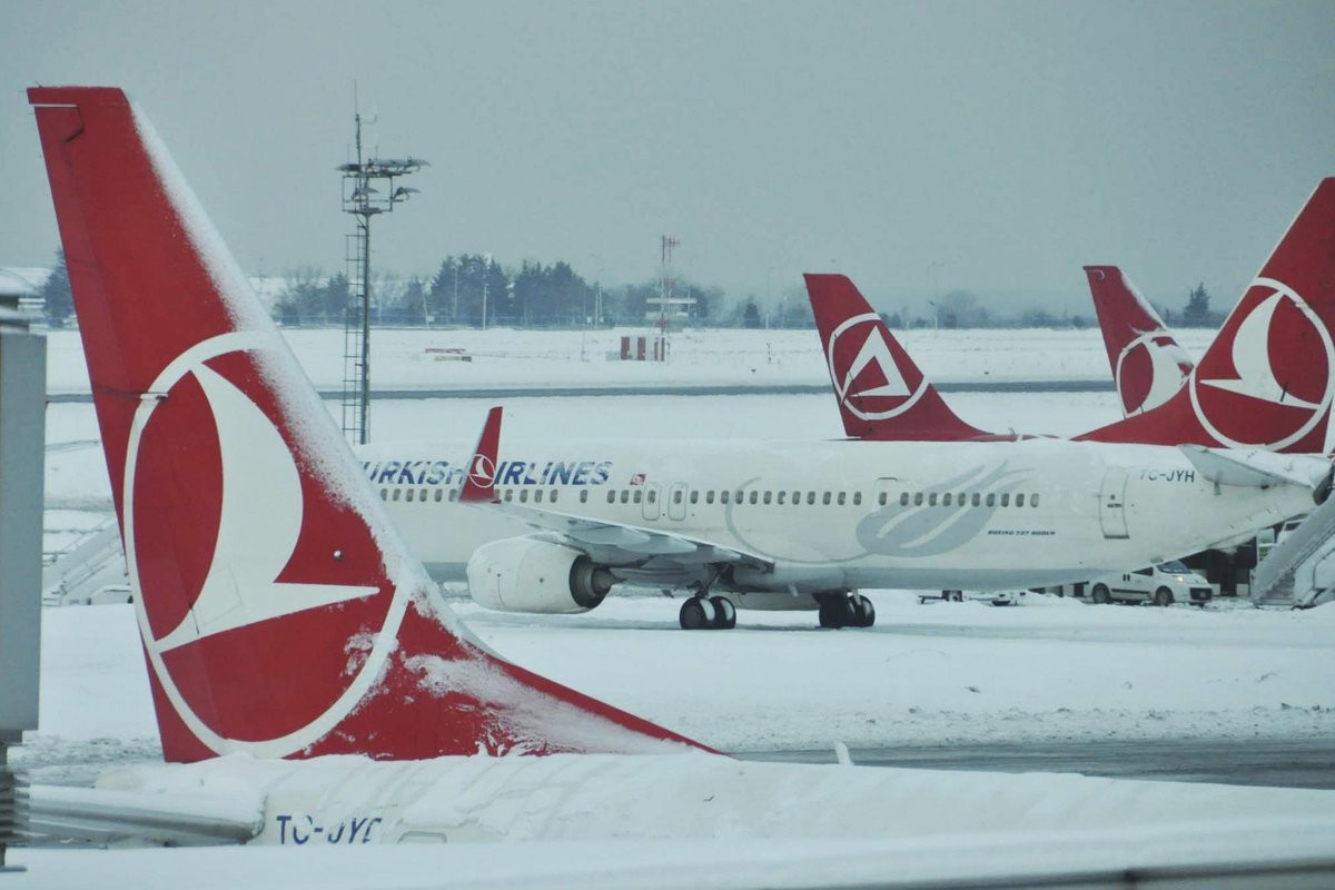 Turkish Airlines cancels 61 flights as severe weather hits Türkiye