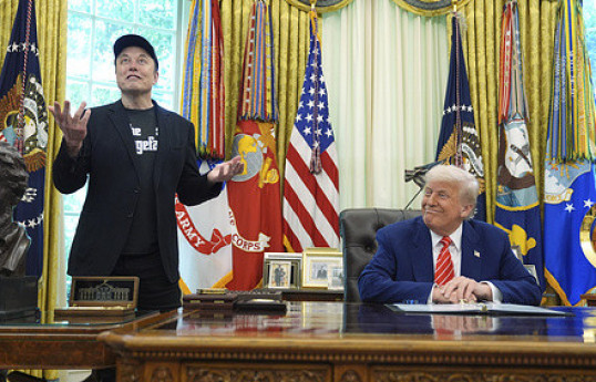 Trump says he could consider deporting Musk