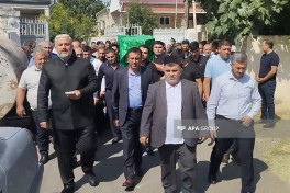 Azerbaijani brothers killed in Russia laid to rest in Aghjabadi -PHOTO -UPDATED 