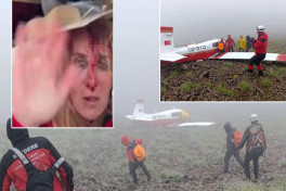 Single-engine aircraft crashes on Erzurum-Rize border, pilot killed, passenger rescued