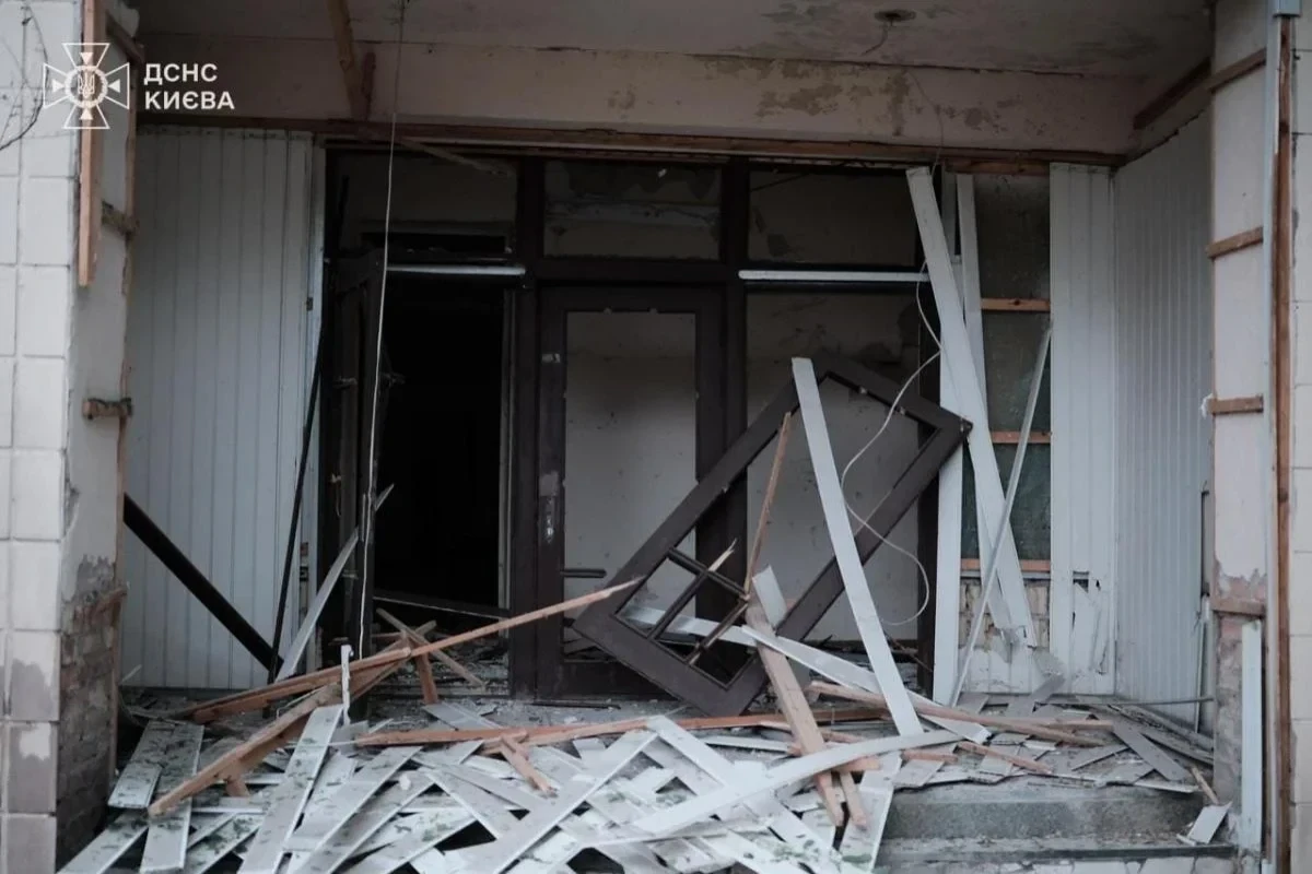 Kyiv ablaze, drone attack sparks fires in residential areas, supermarket, and kindergarten