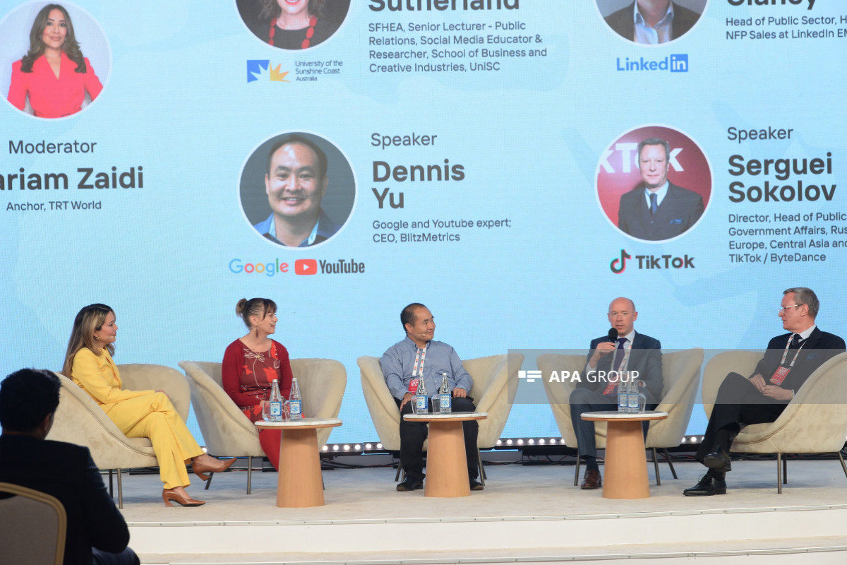 Panel discussion held within framework of III Shusha Global Media Forum -PHOTO 