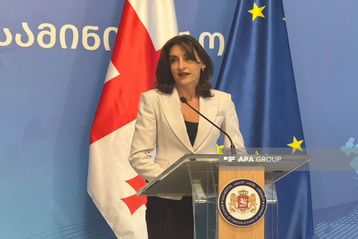 Georgian Foreign Minister Maka Bochorishvili