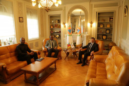 ICDO Secretary-General meets with Permanent Representative of Cameroon in Geneva -PHOTO 