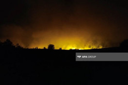 Azerbaijan MES forces deploy two helicopters to contain the fire in Aghdam and Aghdara districts -VIDEO -UPDATED-2 
