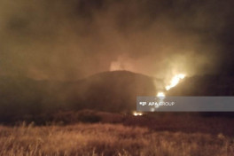 Azerbaijan MES forces deploy two helicopters to contain the fire in Aghdam and Aghdara districts -VIDEO -UPDATED-2 