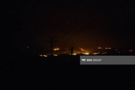 Azerbaijan MES forces deploy two helicopters to contain the fire in Aghdam and Aghdara districts -VIDEO -UPDATED-2 