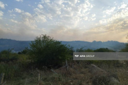 Azerbaijan MES forces deploy two helicopters to contain the fire in Aghdam and Aghdara districts -VIDEO -UPDATED-2 