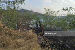 Azerbaijan MES forces deploy two helicopters to contain the fire in Aghdam and Aghdara districts -VIDEO -UPDATED-2 