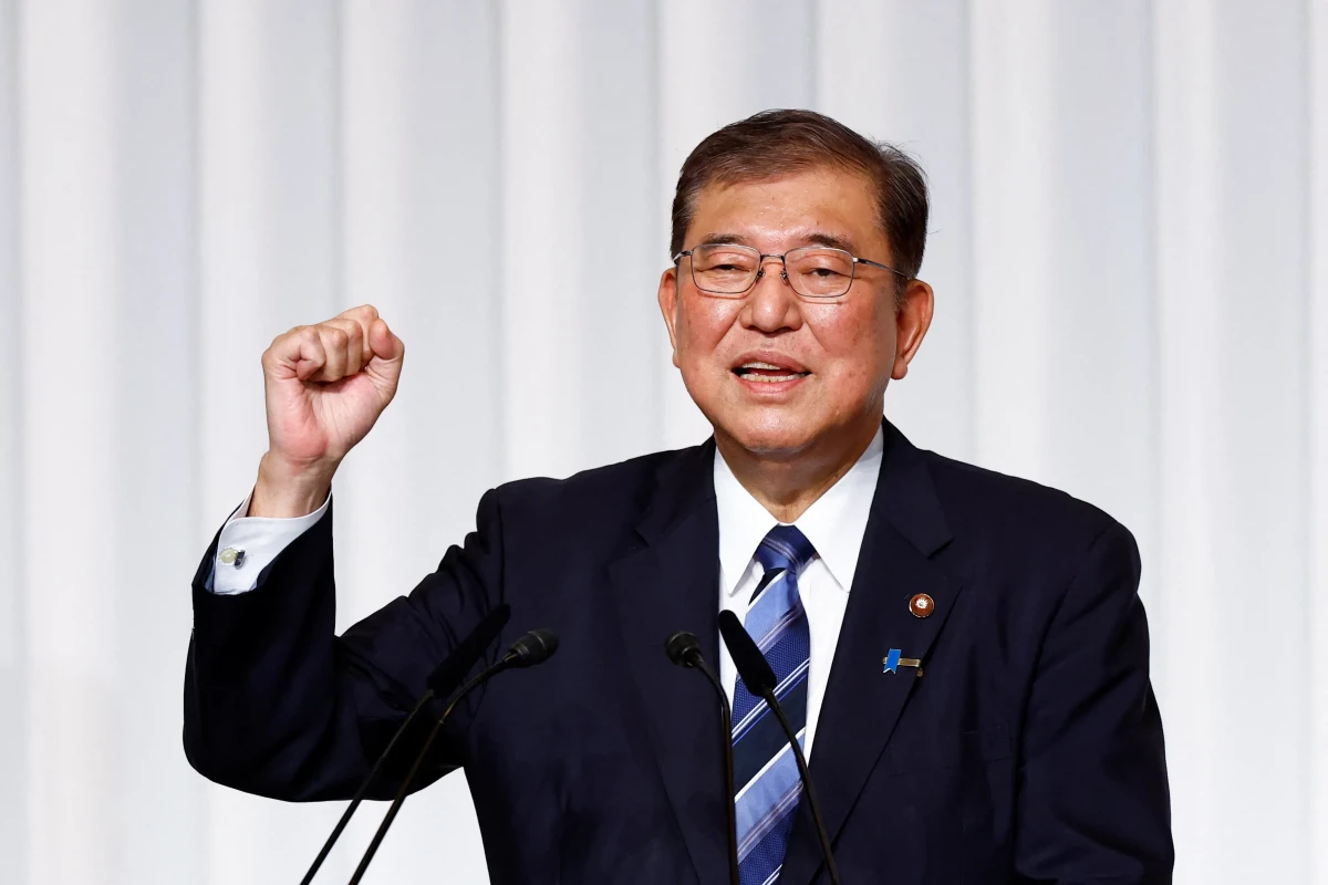 Japanese Prime Minister Shigeru Ishiba