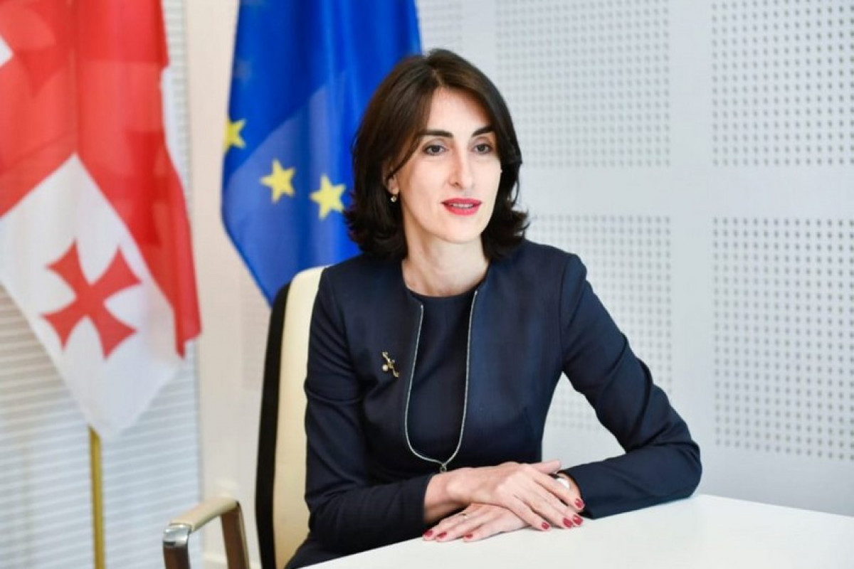 Georgian Foreign Minister Maka Bochorishvili