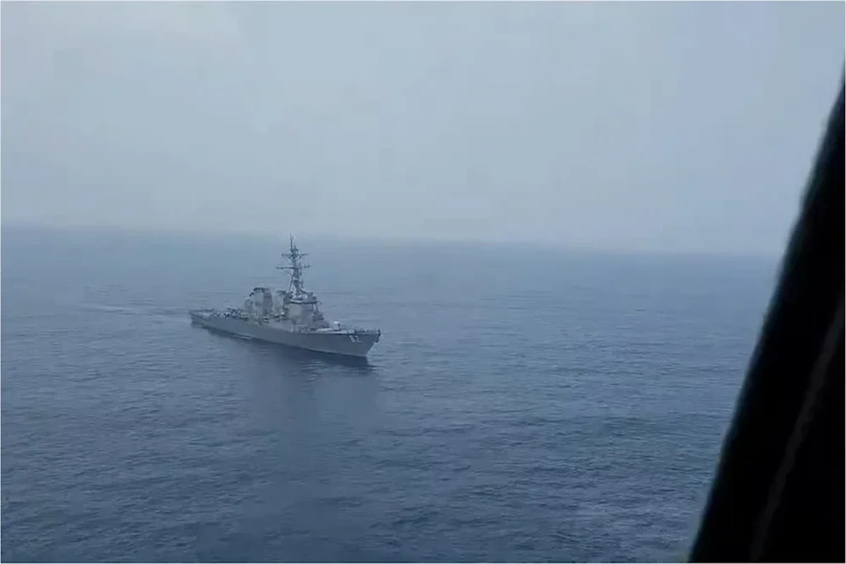 Iran says it warned US destroyer to move away from waters monitored by Tehran