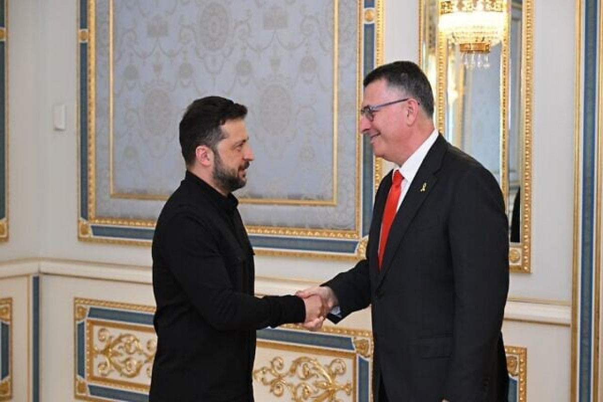 Israeli FM meets Ukrainian leader in Kyiv, discusses countering Iran