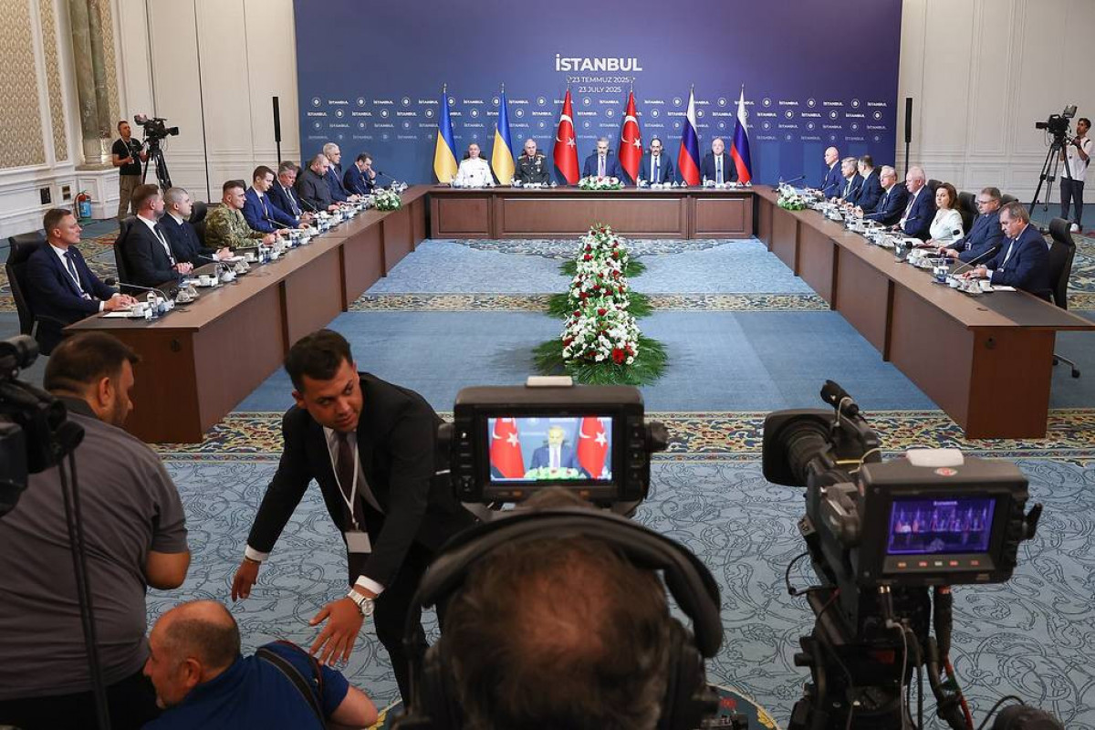 Russia, Ukraine conclude third round of talks in Istanbul-PHOTO 