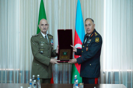 Chief of Defence of Italian Armed Forces pays a visit to Azerbaijan-VIDEO 
