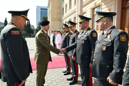 Chief of Defence of Italian Armed Forces pays a visit to Azerbaijan-VIDEO 