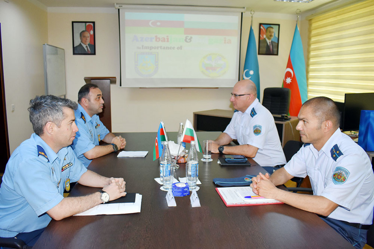 Azerbaijani and Bulgarian Air Force experts hold meeting